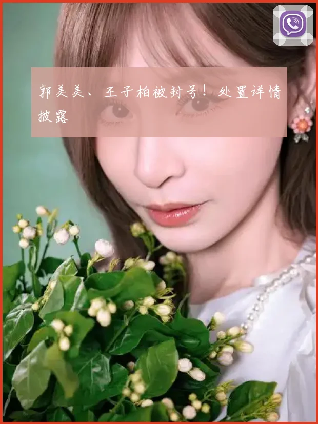 郭美美、王子柏被封号!处置详情披露