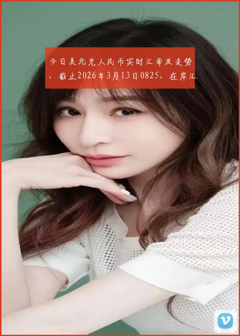今日美元兑人民币实时汇率及走势,截止2026年3月13日0825,在岸汇率稳定6.8833,离岸6.8750窄幅震荡