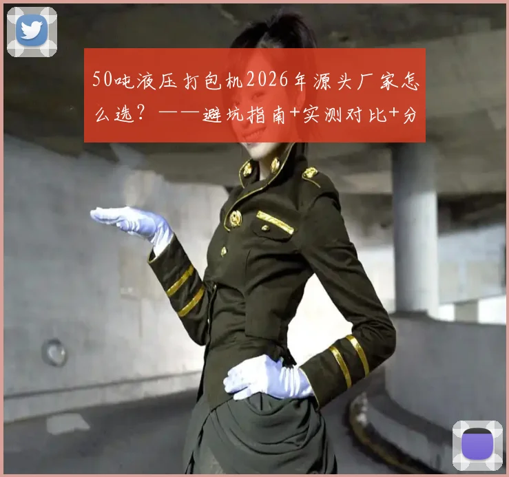 50吨液压打包机2026年源头厂家怎么选?——避坑指南+实测对比+分场景适配建议