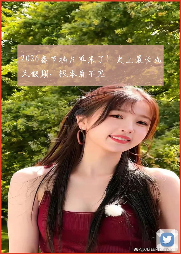 2026春节档片单来了!史上最长九天假期,根本看不完