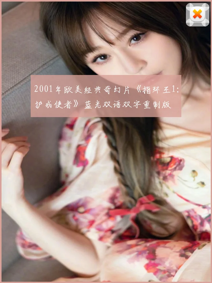 2001年欧美经典奇幻片《指环王1:护戒使者》蓝光双语双字重制版