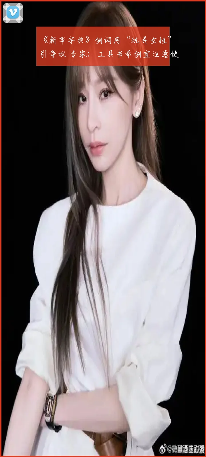 《新华字典》例词用“玩弄女性”引争议 专家:工具书举例宜注意使用者特点